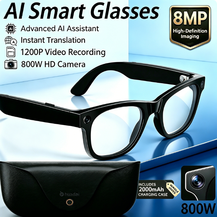 Audio Music Online - 2026 MT5 Mini Smart Glasses 8MP