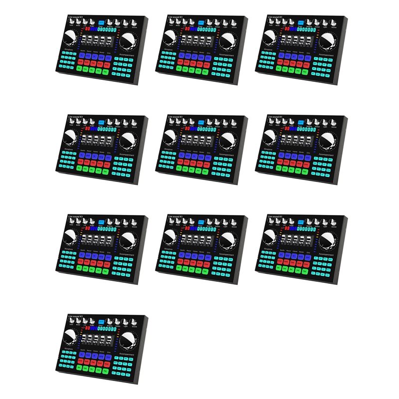 Audio Music Volume - Exquisite-10X K1 Live Sound Card Portable