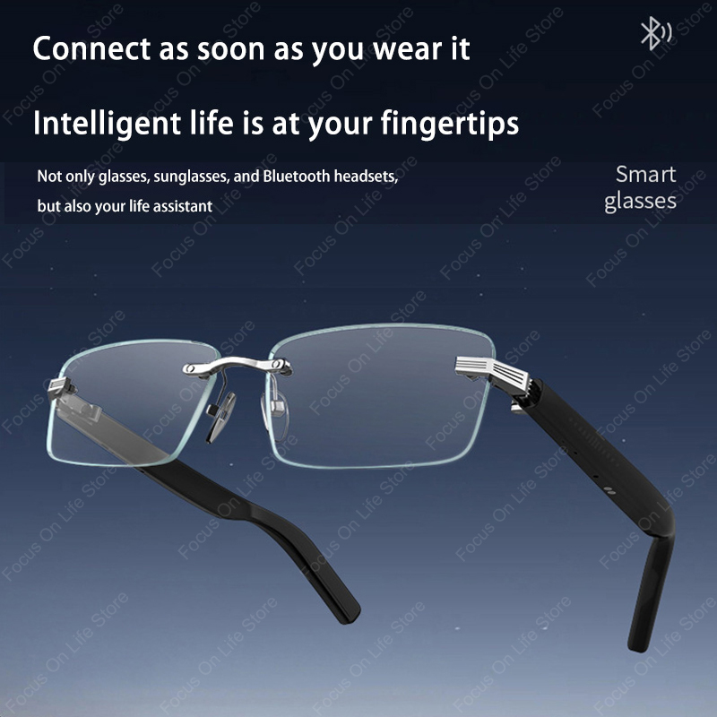 Smart Bluetooth Glasses Wirele - Audio Music Bluetooth 评论和价格
