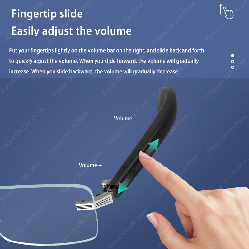 Smart Bluetooth Glasses Wirele - Audio Music Bluetooth 评论和价格