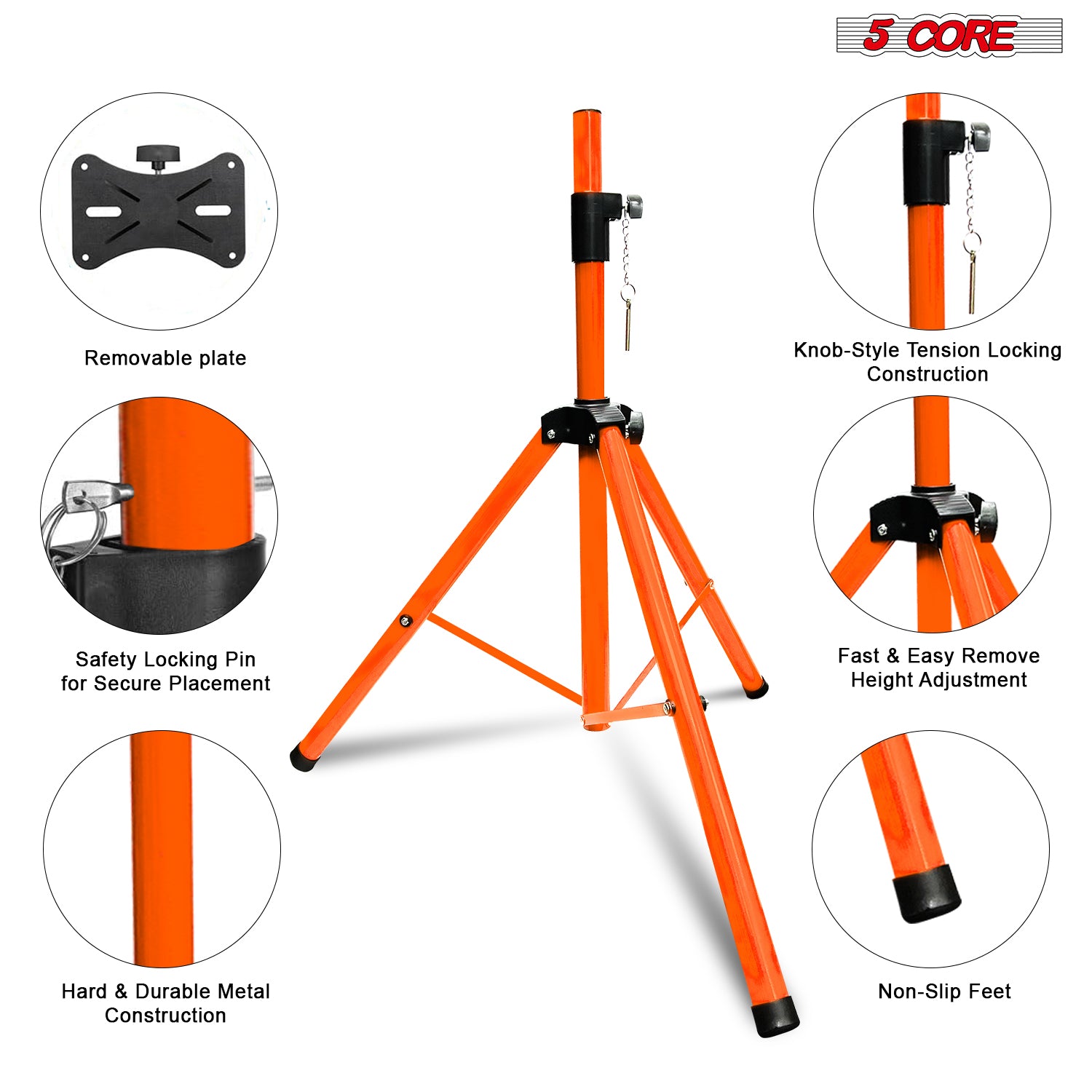 5 Core Speaker Stand Tripod Fl - Speaker Stand Tripod 评论和价格