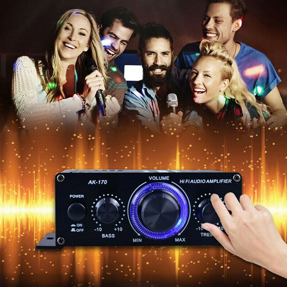 AK170 Mini Digital Power Audio - Audio Music Generator 评论和价格