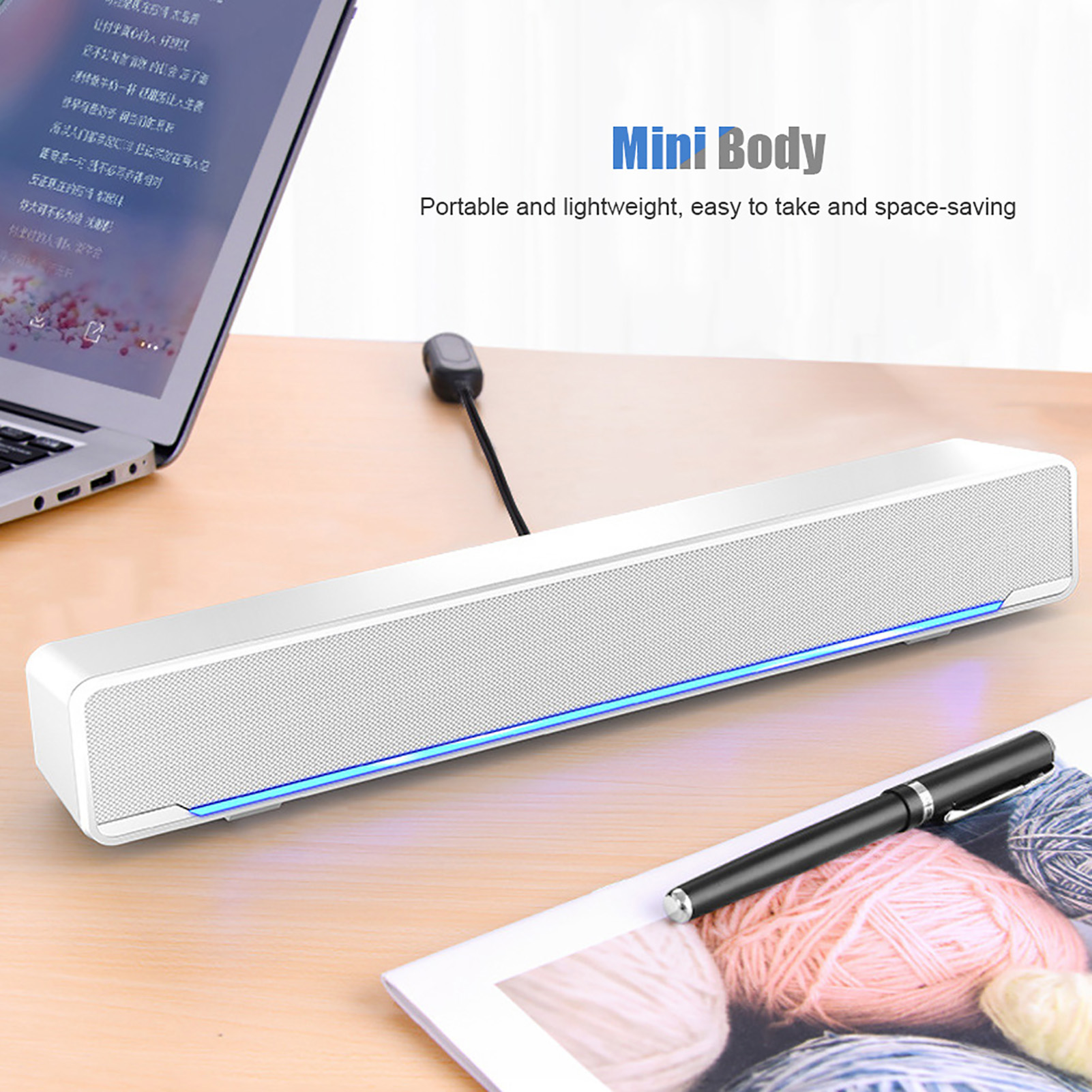 Portable Soundbar USB Wired St - Audio Music Center 评论和价格