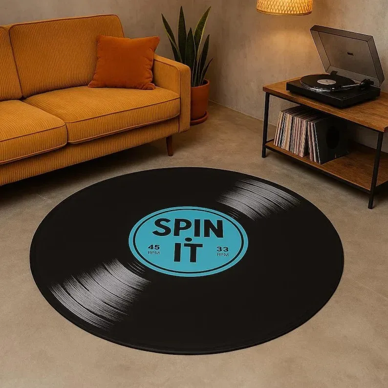 1PC Retro Record Rug Machine W - Audio Music Visualizer 评论和价格