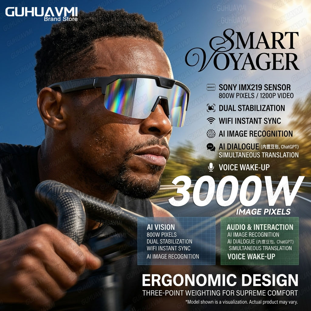 Photochromic Smart Glasses 120 - Audio Music To Video 评论和价格