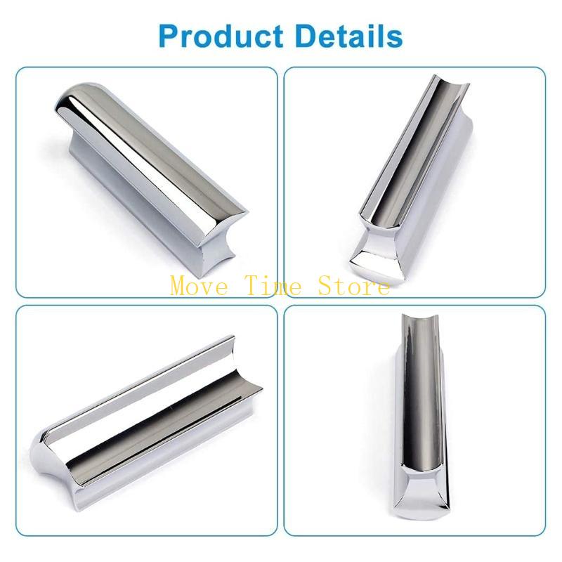 Metallic Zinc Alloy Solid Guit - Guitar Slide Tube 评论和价格