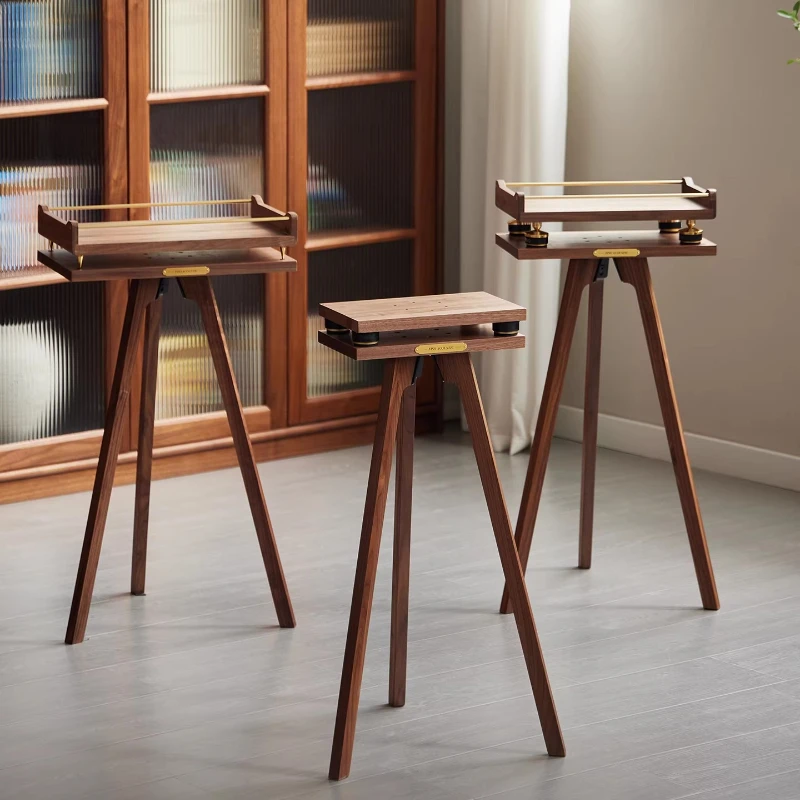 Speaker Floor Stand, Solid Woo - Speaker Stand Tripod 评论和价格