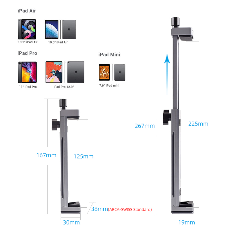 Universal Aluminum Alloy Table - Speaker Stand Tripod 评论和价格