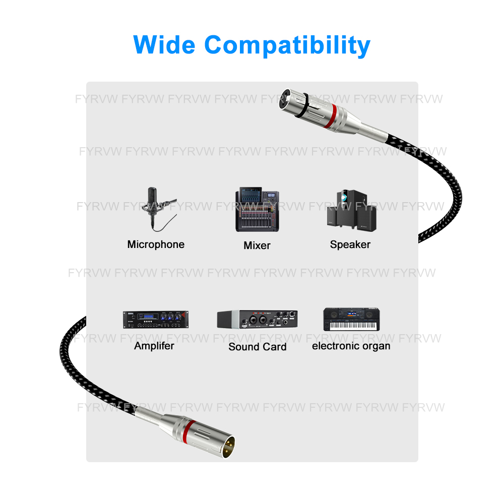 XLR to XLR Mic Audio Cable Kar - Xlr Microphone Condenser 评论和价格