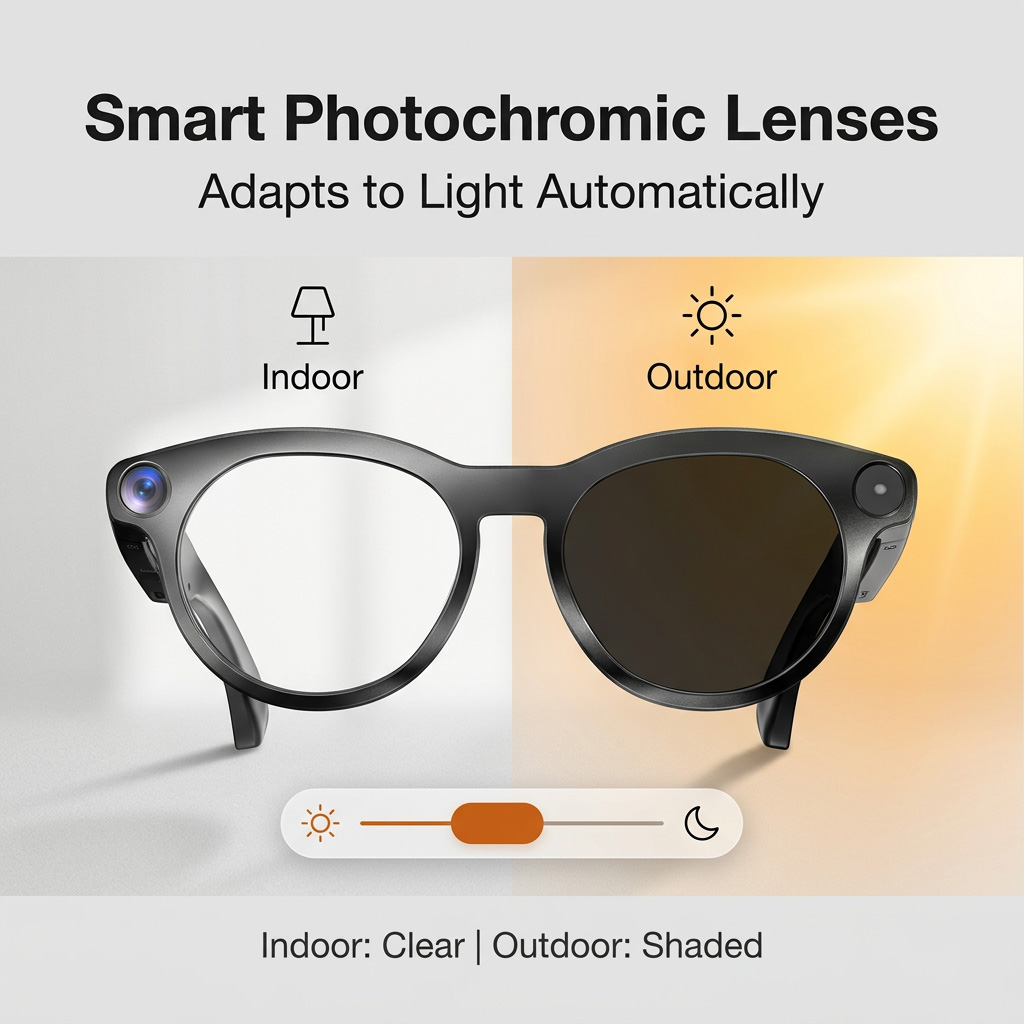 Domars Smart Glasses AI Blueto - Audio Music To Video 评论和价格