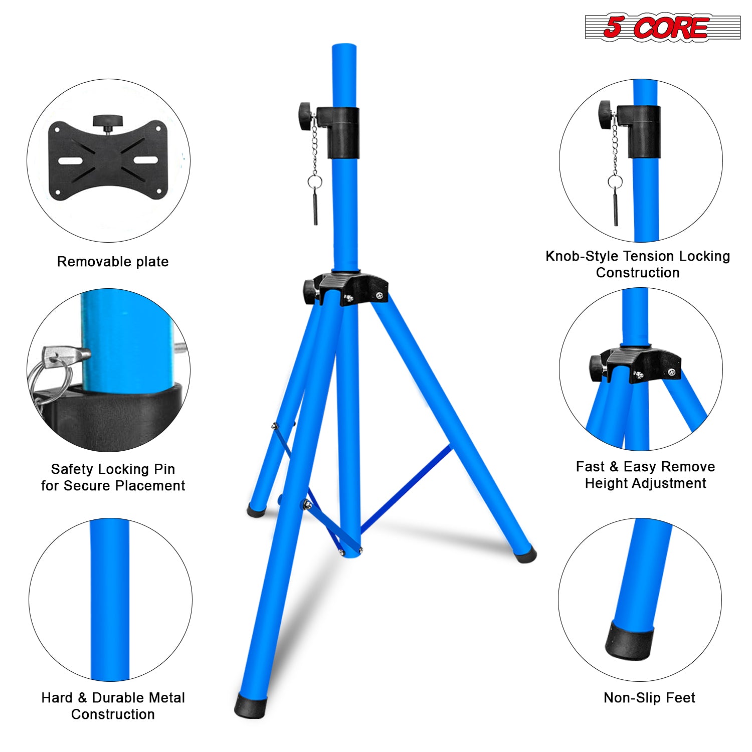 5 Core Speaker Stand Tripod Fl - Speaker Stand Tripod 评论和价格