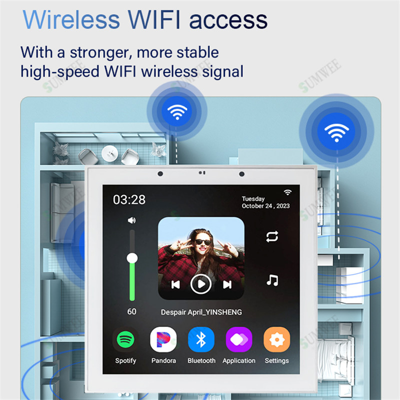 4 Inch Tuya Smart Home Set And - Audio Music Generator 评论和价格