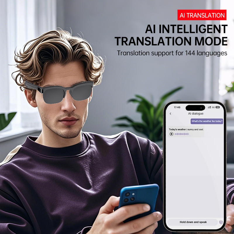 Bluetooth Audio Smart Glasses  - Audio Music Bluetooth 评论和价格