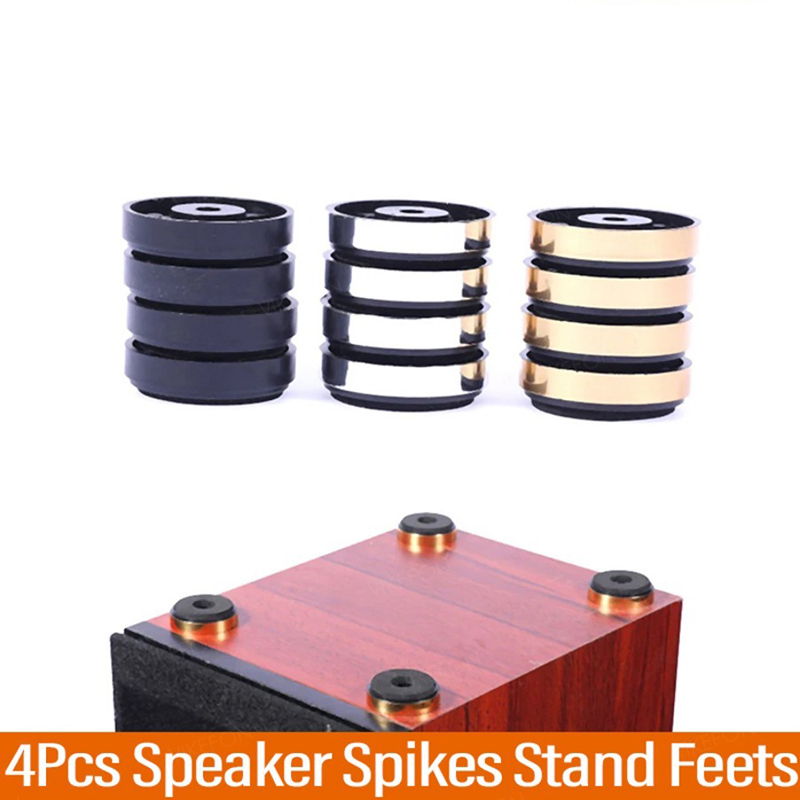 4pcs/set HIFI Audio Speaker Am - Speaker Stand Tripod 评论和价格