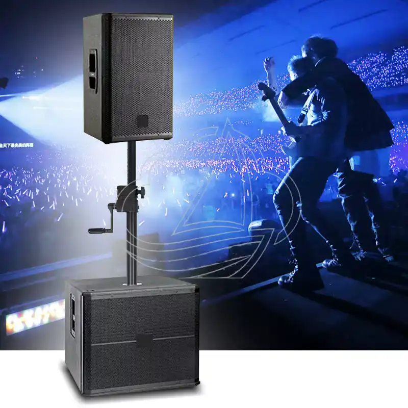 Heavy-Duty Hand-Cranked All-Me - Speaker Stand Tripod 评论和价格