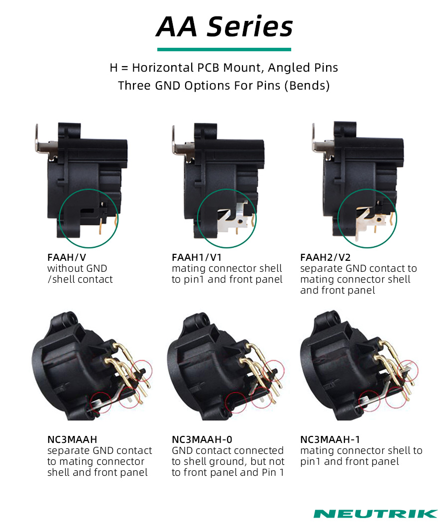 Original Neutrik 3 Pin XLR PCB - Xlr Microphone Condenser 评论和价格