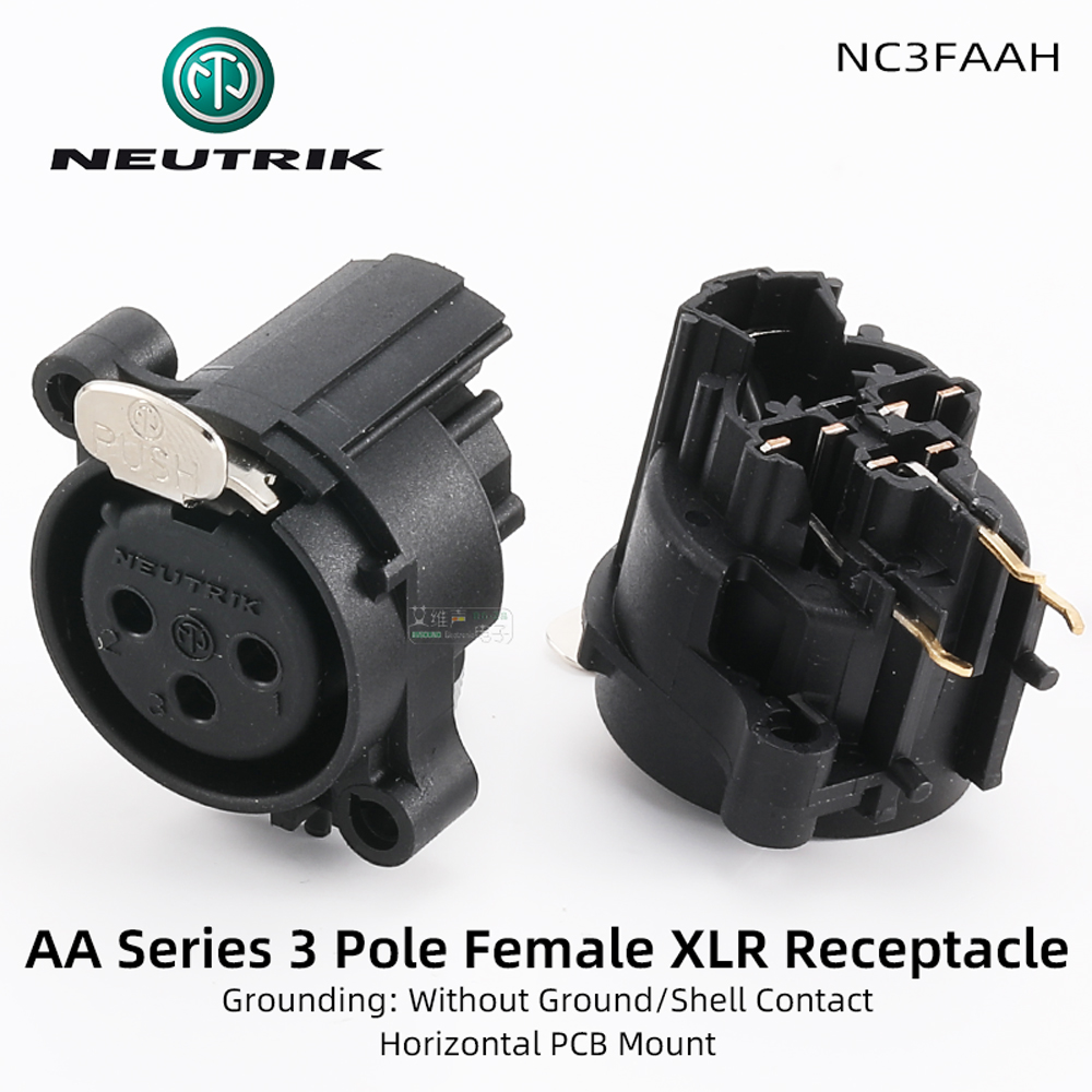 Original Neutrik 3 Pin XLR PCB - Xlr Microphone Condenser 评论和价格