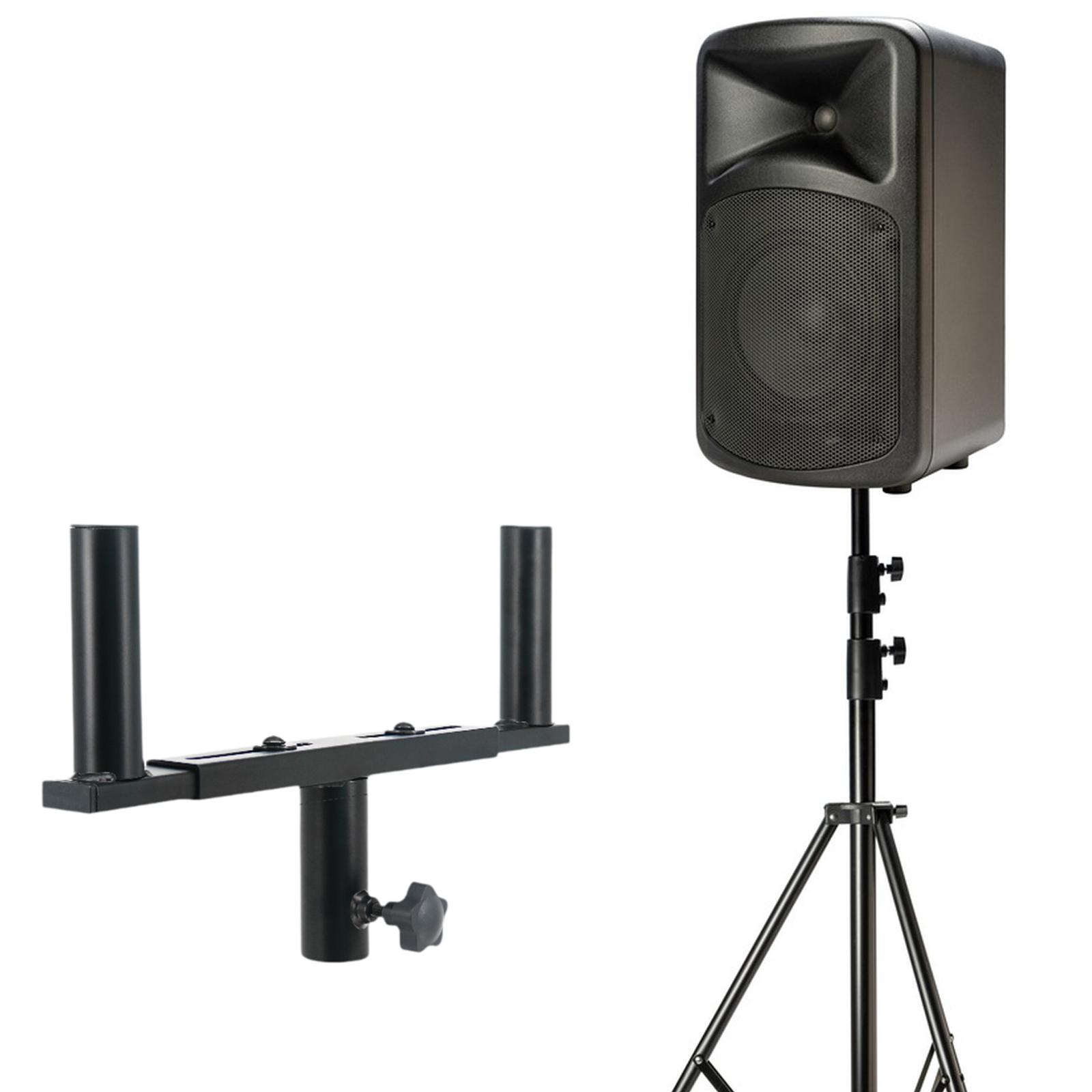 Double Speaker Mount Floor-Sta - Speaker Stand Tripod 评论和价格