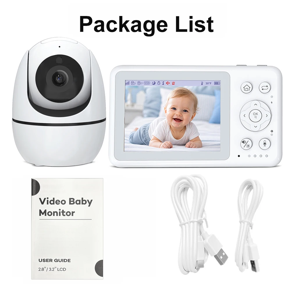 3.2Inch Video Baby Monitor LCD - Audio Music To Video 评论和价格